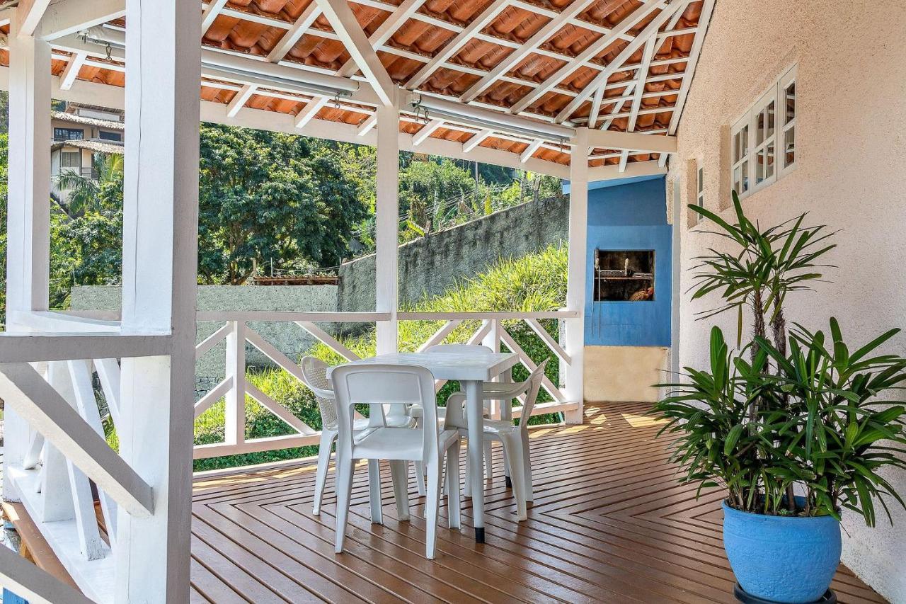 Casas com jacuzzi e churrasqueira a 300 metros da Praia do Perequê na Ilhabela Exterior foto